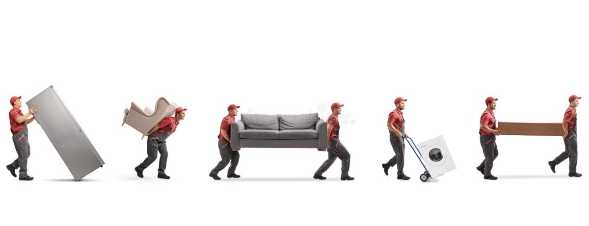 How to move a couch by yourself while moving