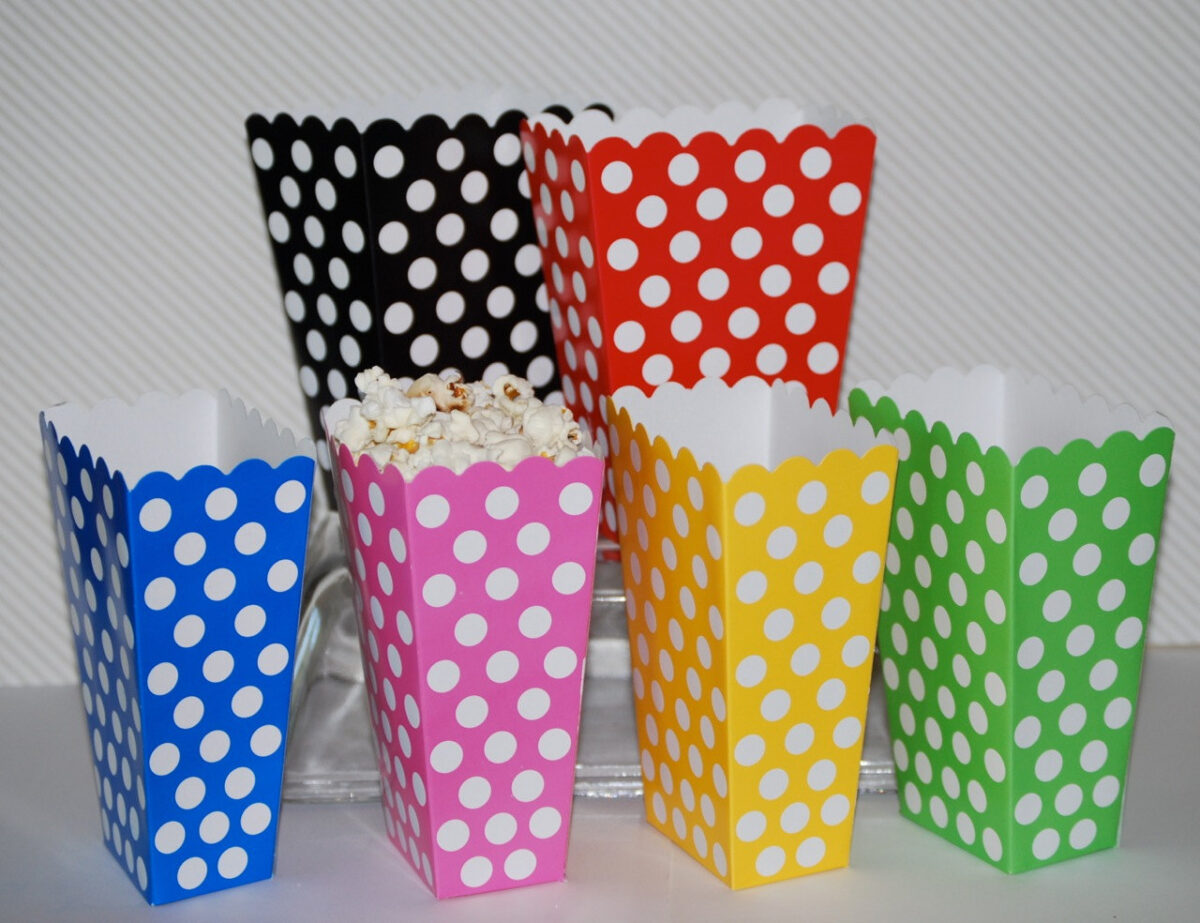 branded popcorn bags