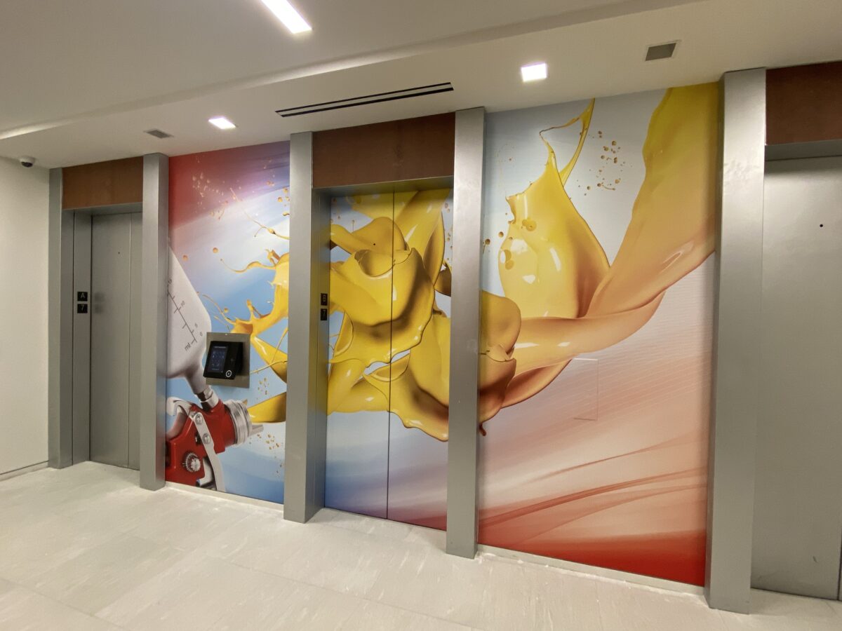 Elevator Wraps Charlotte NC