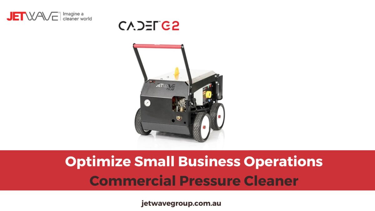 Commercial pressure cleaners