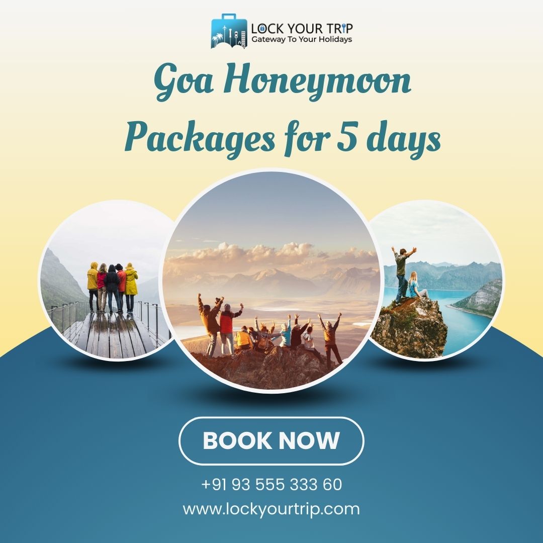 Goa honeymoon packages for 5 days