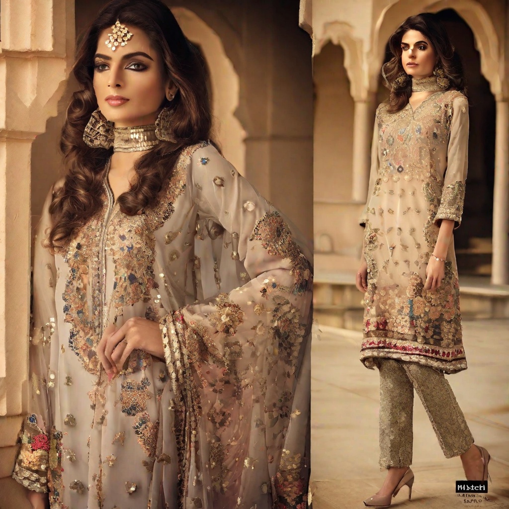Sartorial Splendor: Mukesh and Kamdani Dress Designs
