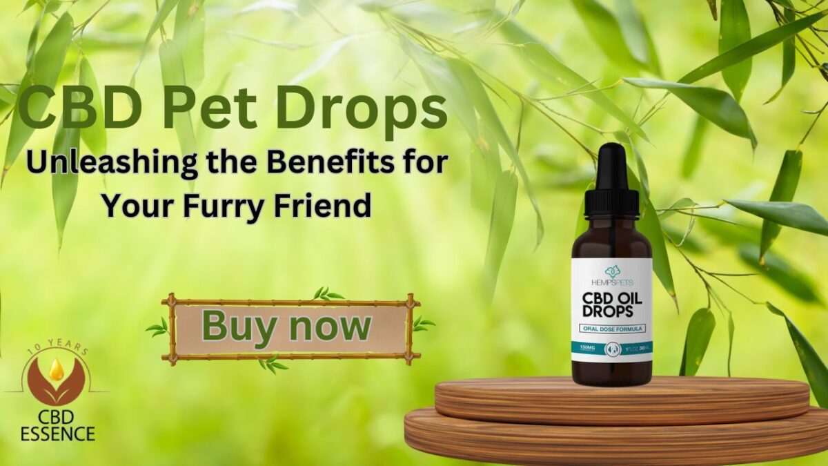 CBD Pet Drops: Unleashing the Benefits for Your Furry Friend