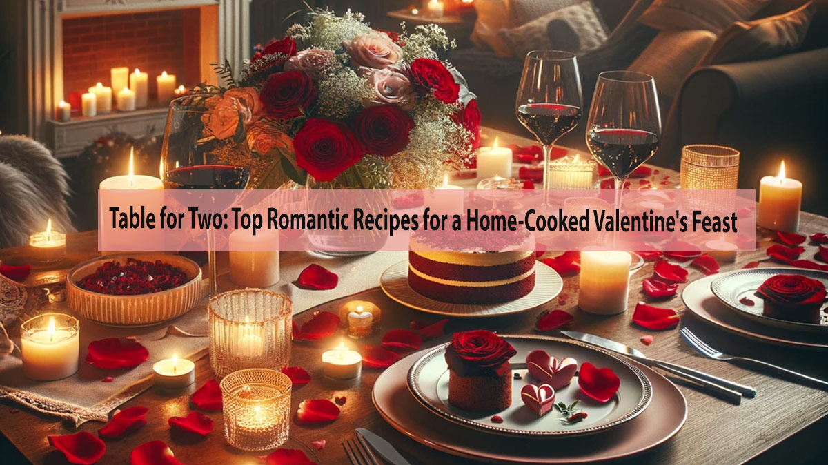 Table for Two: Top Romantic Recipes for a Home-Cooked Valentine’s Feast