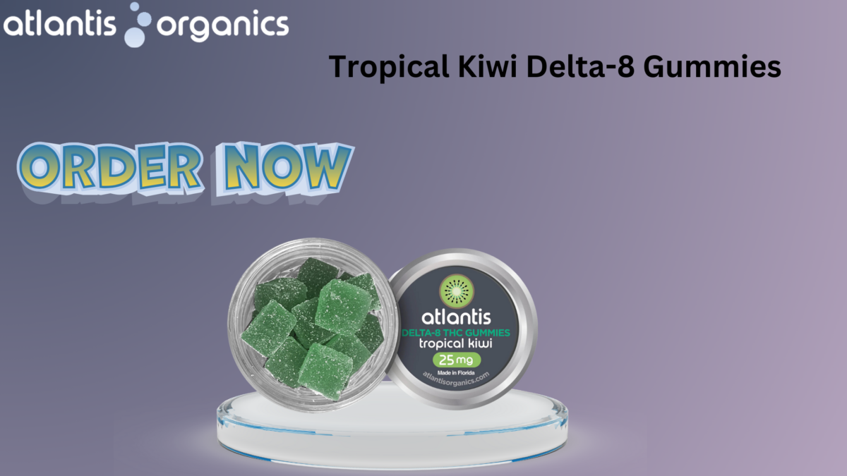 Tropical Kiwi Delta-8 Gummies