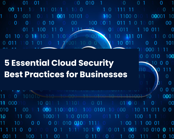 5 Essential Cloud Security Best Practices for Businesses