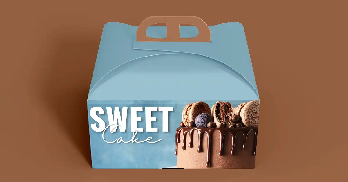 Custom Printed Cake packaging Boxes