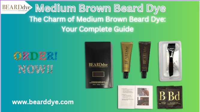 Medium Brown Beard Dye