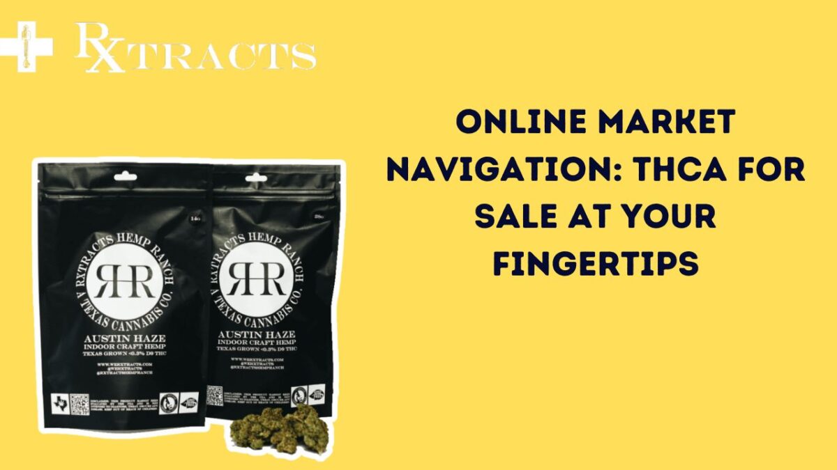 Online Market Navigation: THCA for Sale at Your Fingertips