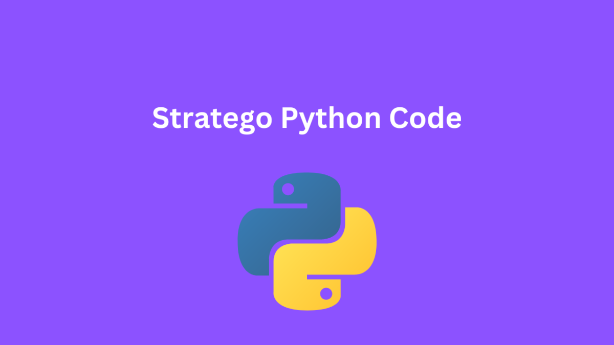 Stratego Python Code A Comprehensive Guide