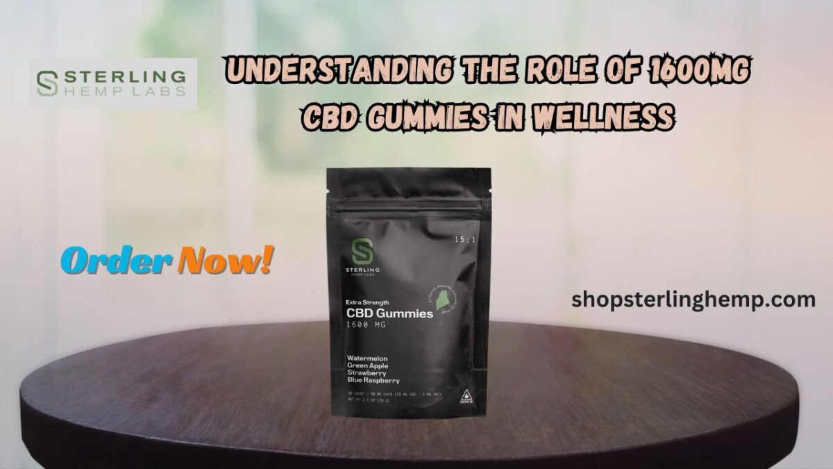 Understanding the Role of 1600mg CBD Gummies in Wellness