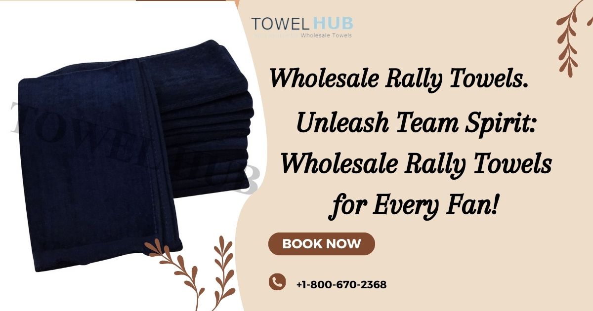 Unleash Team Spirit: Wholesale Rally Towels for Every Fan!