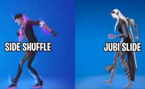 Fortnite Jubi Slide Emote and Side Shuffle Emote Are Identical!