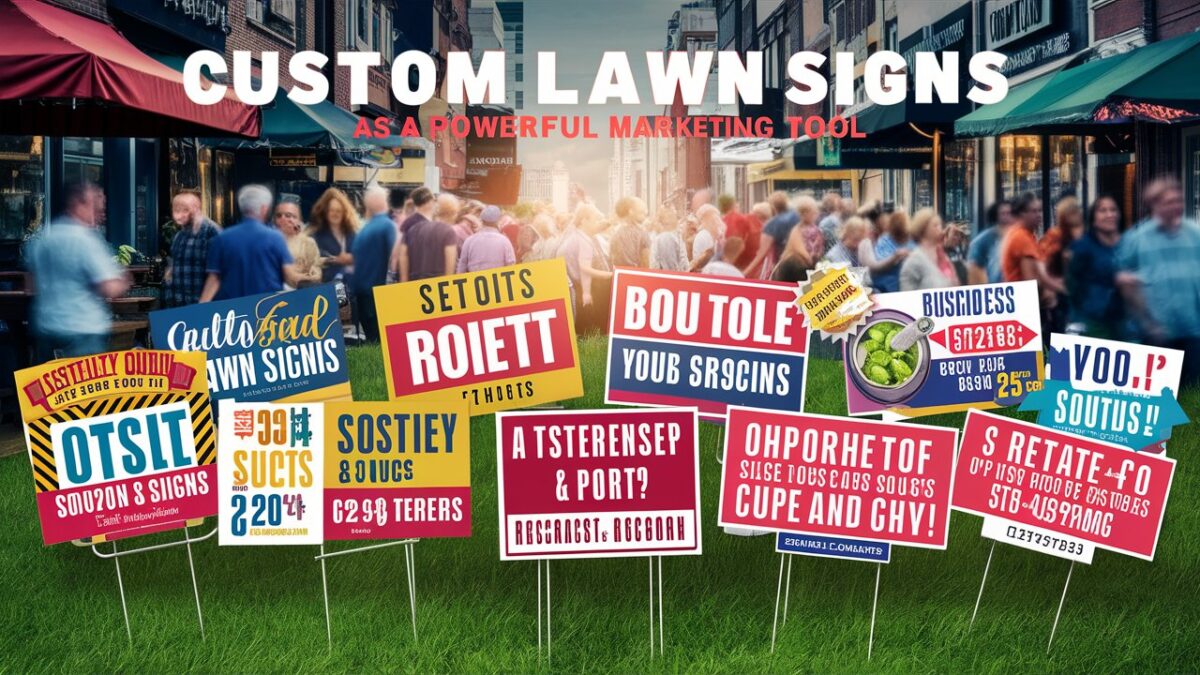 Custom Lawn Signs