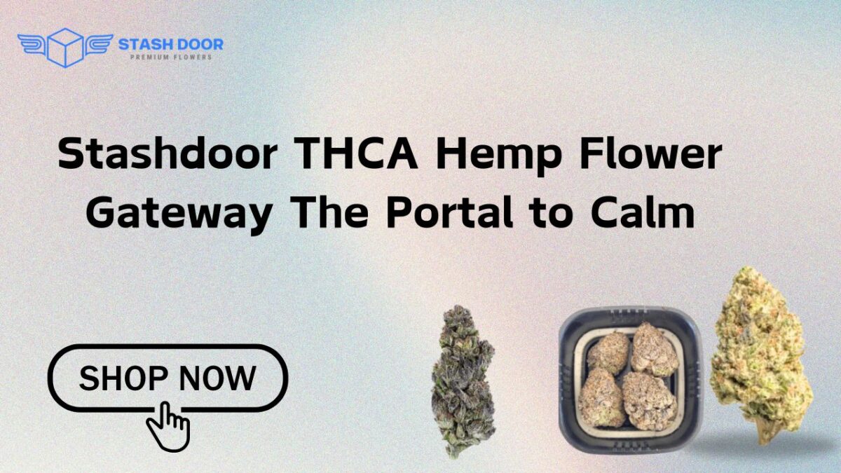 Stashdoor THCA Hemp Flower Gateway The Portal to Calm