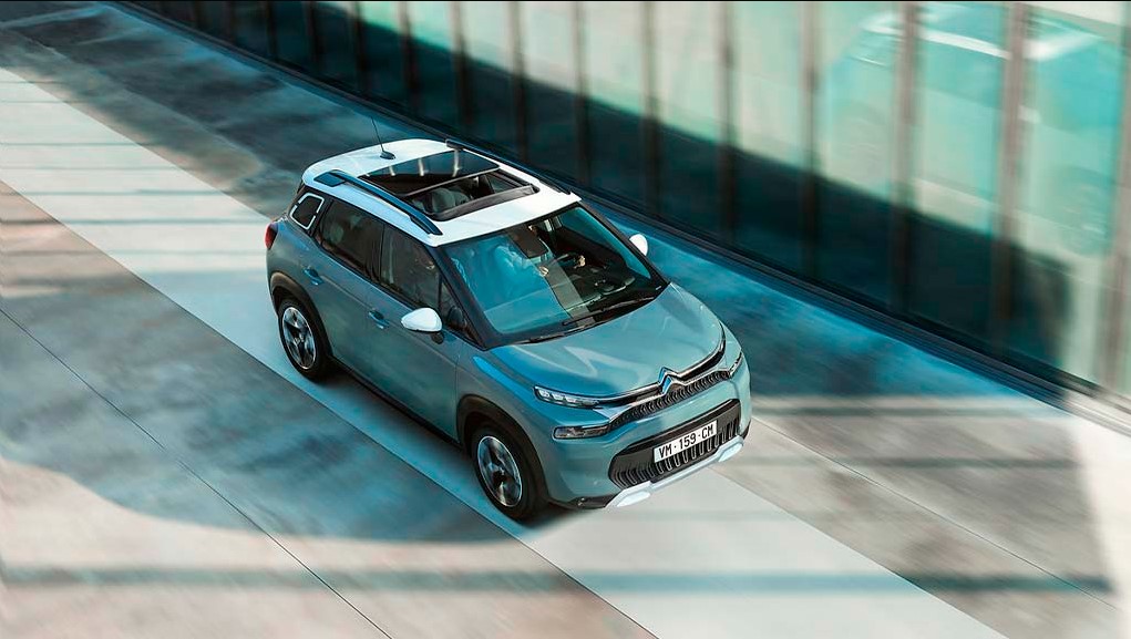 Citroen C3 Aircross Top view