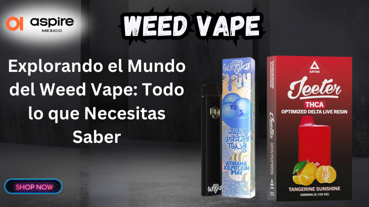 Explorando el Mundo del Weed Vape: Todo lo que Necesitas Saber