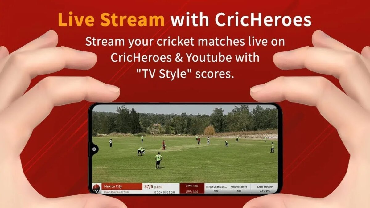 Broadcast Your Local Cricket Matches Like a Pro with CricHeroes Live Stream