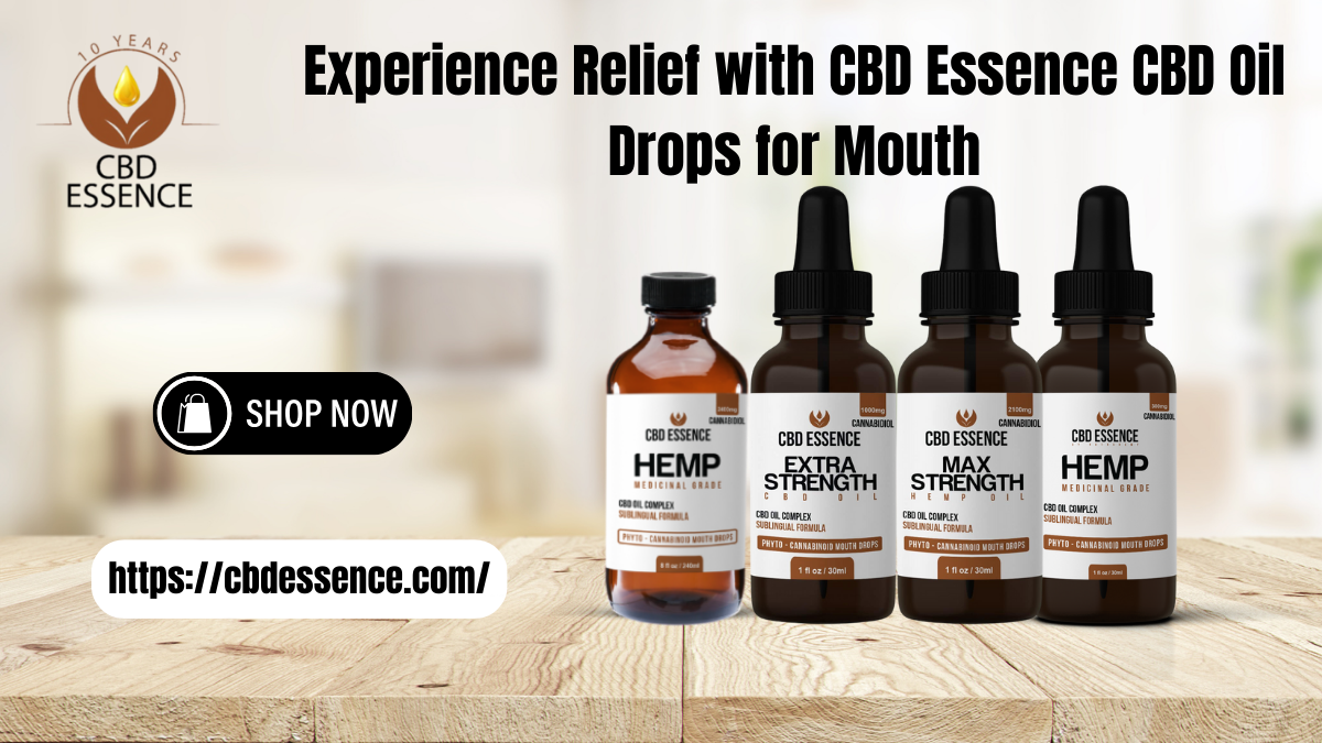 CBD Oil Drops for Mouth