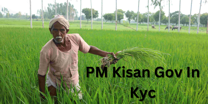 PM Kisan Gov In Kyc