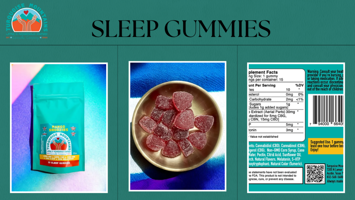 Embrace Tranquil Nights with Turquoise Mountains’ Mango Snoozies Sleep Gummies