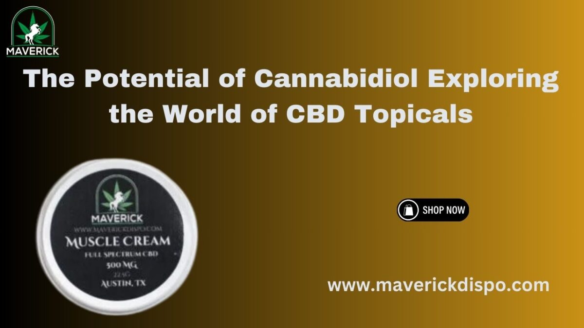 The Potential of Cannabidiol Exploring the World of CBD Topicals