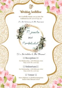 wedding invitation