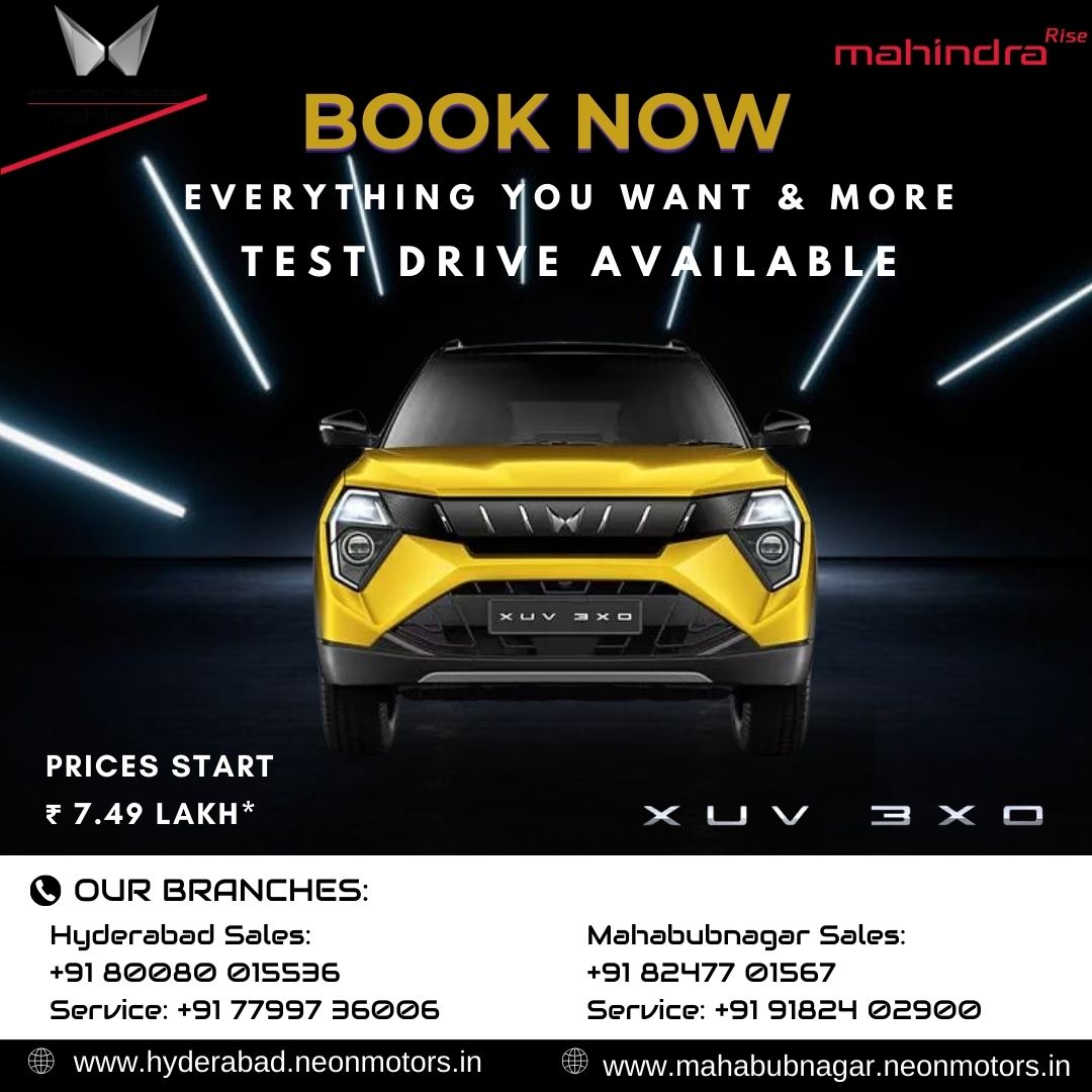 What are the all new Mahindra XUV 3XO features?