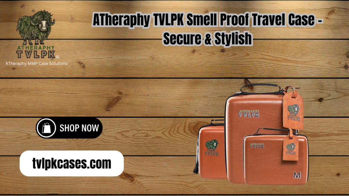 ATheraphy TVLPK Smell Proof Travel Case – Secure & Stylish
