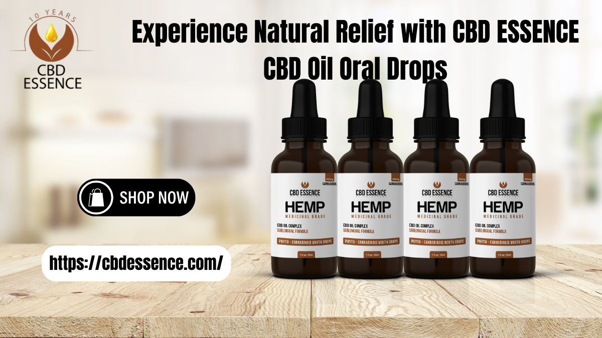 CBD Oil Oral Drops