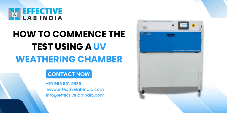 How to Commence the Test Using a UV Weathering Chamber
