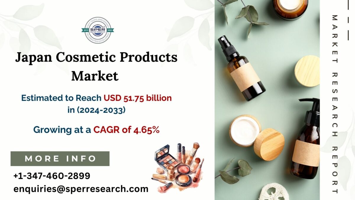 Japan Cosmetic Market Trends, Share, Revenue, Key Players, Growth Opportunities, Competitive Analysis and Forecast 2033: SPER Market Research