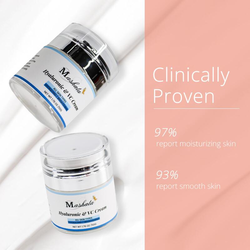 Transform Your Skincare Routine with Hyaluronic and VC Cream