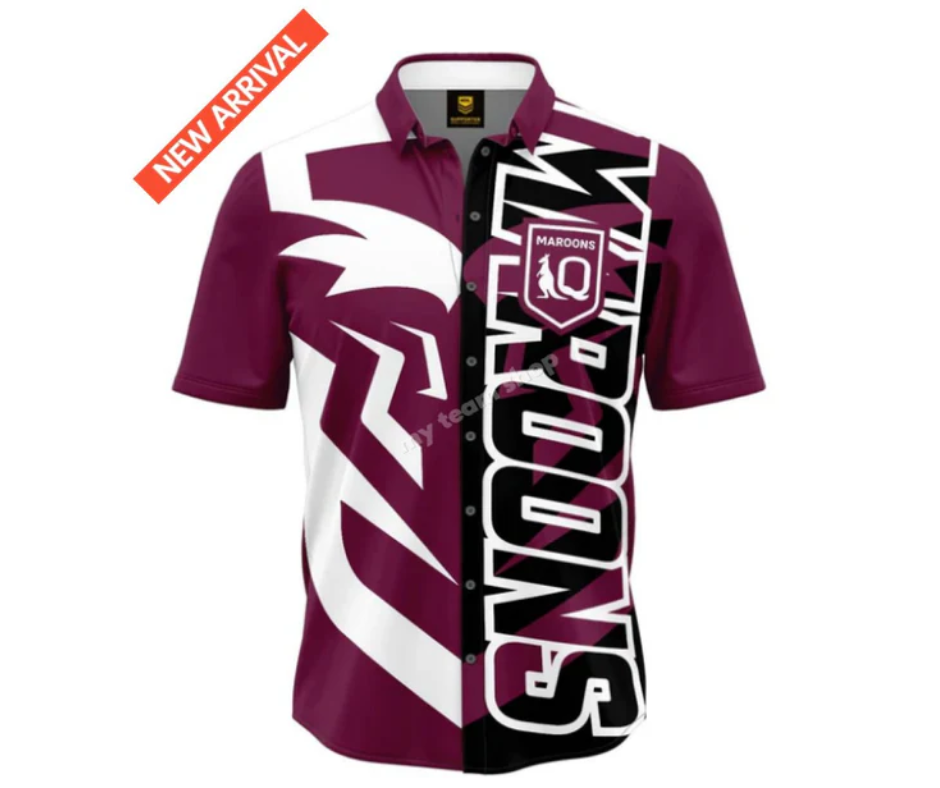 QLD STATE OF ORIGIN NRL 'SHOWTIME' PARTY SHIRT