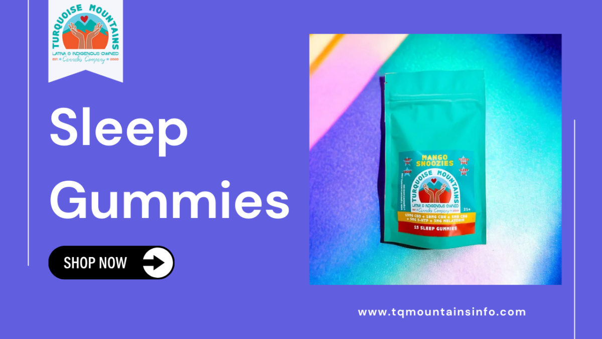 Discover Blissful Sleep with Turquoise Mountains’ Mango Snoozies CBD Gummies