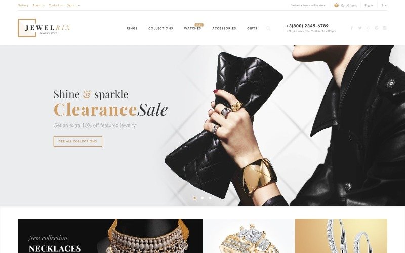 Top 5 Jewelry Website Templates to Shine Online