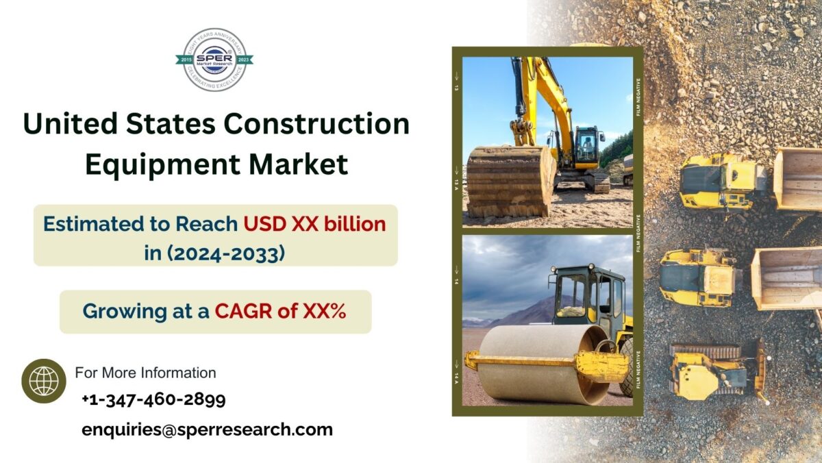 US Construction Equipment Market Trends, Share, Revenue, Challenges, Growth Drivers, Future Strategy and Business Opportunities 2033: SPER Market Research