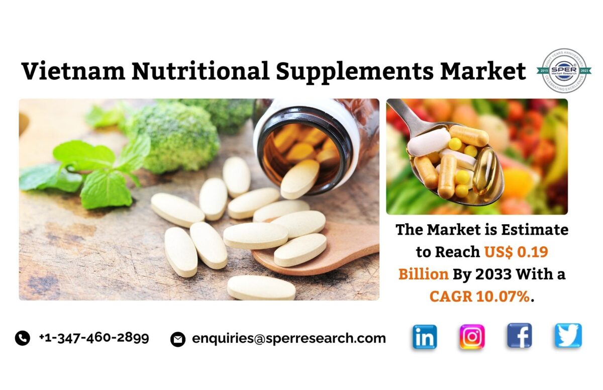 Vietnam Nutritional Supplements Market Trends, Share, Revenue, Growth Drivers, Business Challenges, Opportunities and Future Competition till 203: SPER Market Research