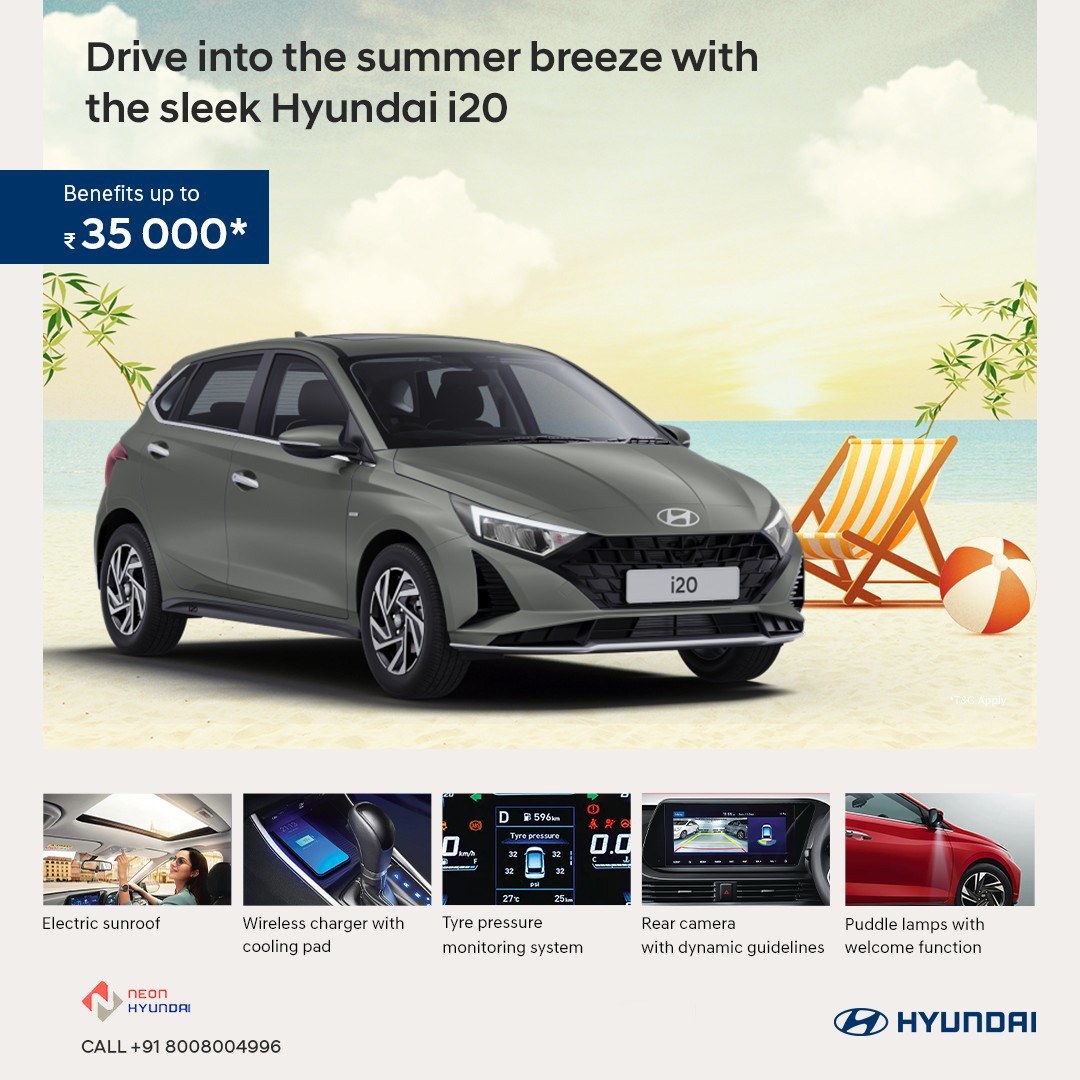 What is new features on the Hyundai i20 Vehicle?