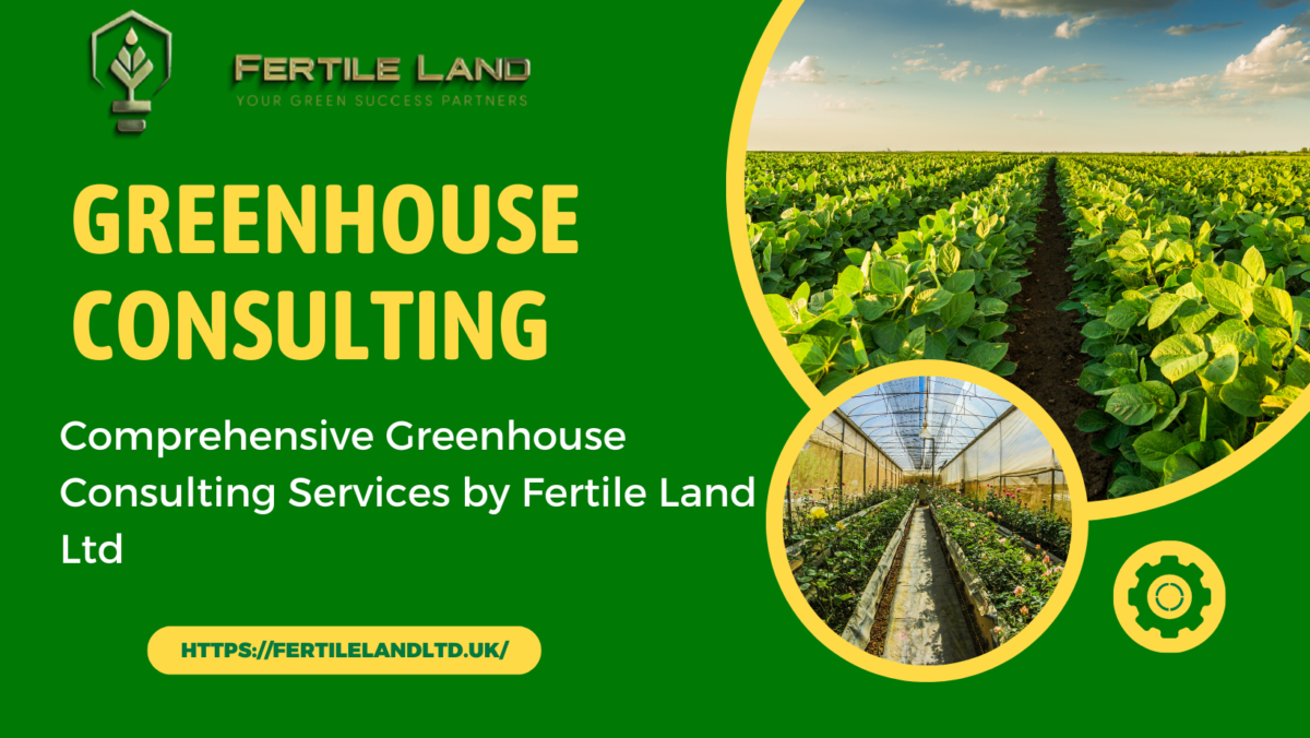 Comprehensive Greenhouse Consulting Services by Fertile Land Ltd