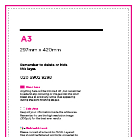 a3 a4 paper size