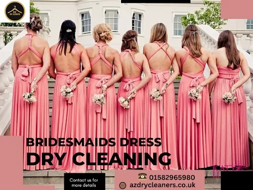 Spotlight on Local Bridesmaids Dress Dry Cleaners in Luton