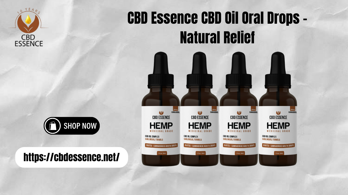 CBD oil oral drops