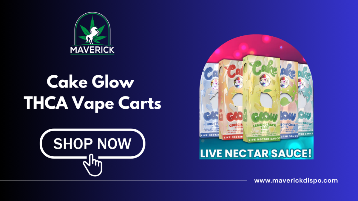 Discover the Pinnacle of Purity with Cake Glow THCA Vape Carts