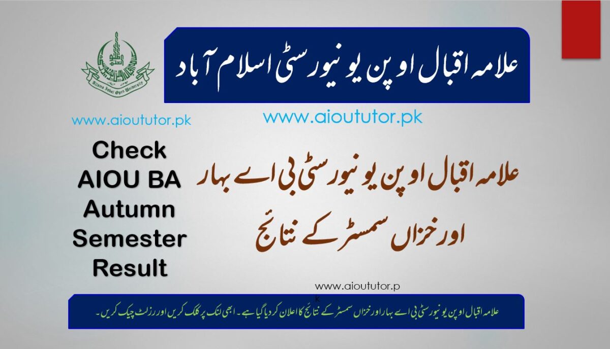 AIOU BA Program Results 2024: Everything You Need to Know