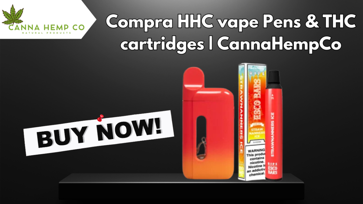 Compra HHC vape Pens & THC cartridges | CannaHempCo