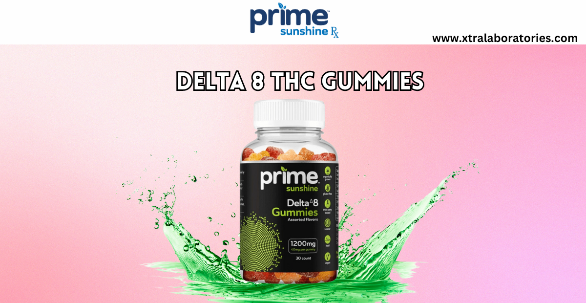 DELTA 8 THC Gummies from Prime Sunshine: A Natural Route to Improved Well-being