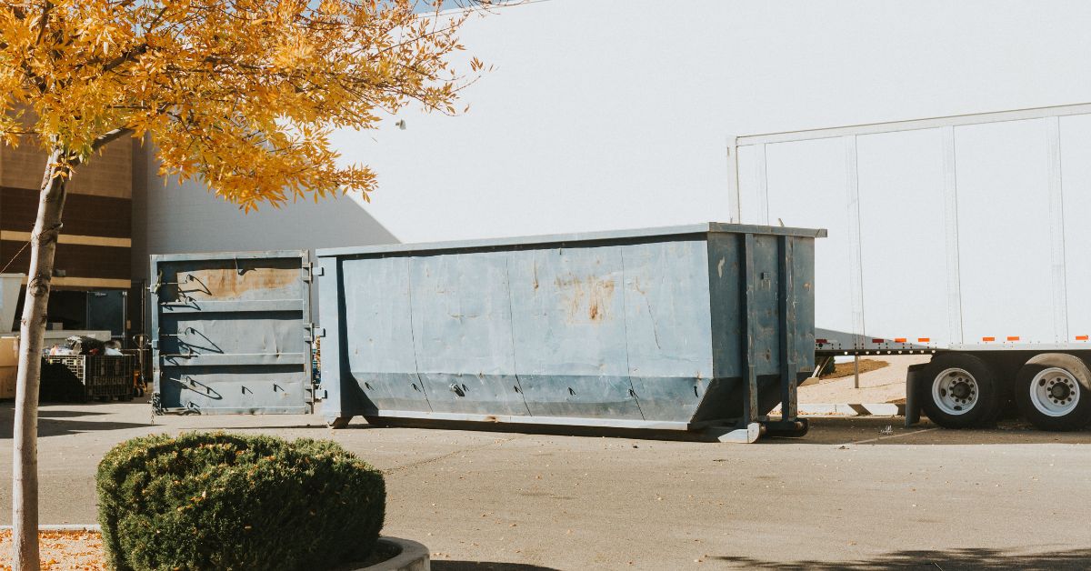 How can I track my dumpster rental order in Houston?