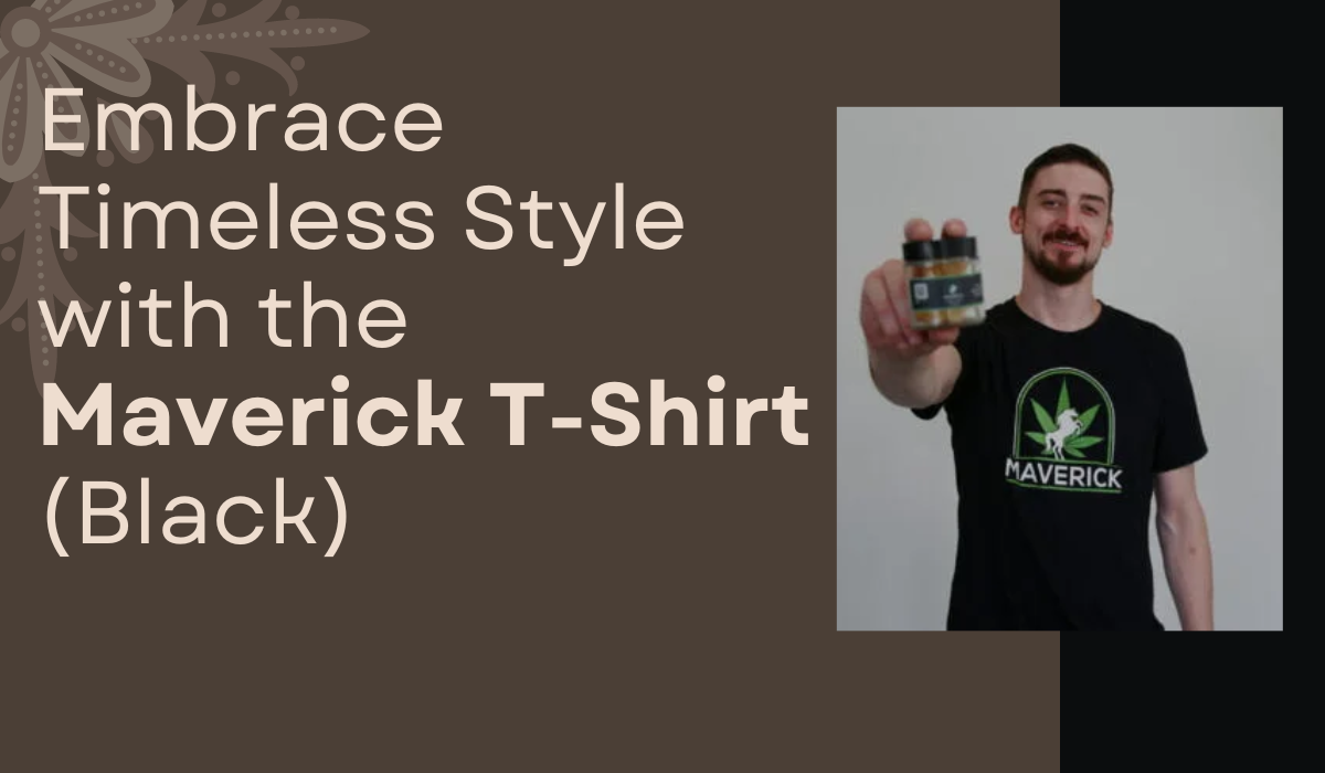 Embrace Timeless Style with the Maverick T-Shirt (Black)