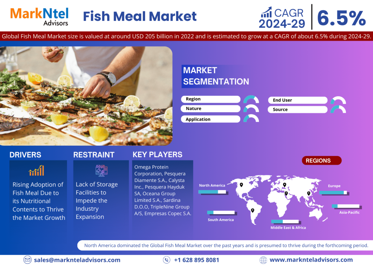 Future Trends in the Fish Meal Market: Share, Forecast, Growth, Analysis 2024-2029